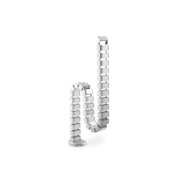 Спирален органайзер за кабели, Digitus, Silver