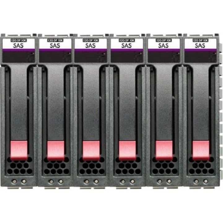 Set 6 unitati server, HP, 14.4 TB, 2.5 inchi, Negru