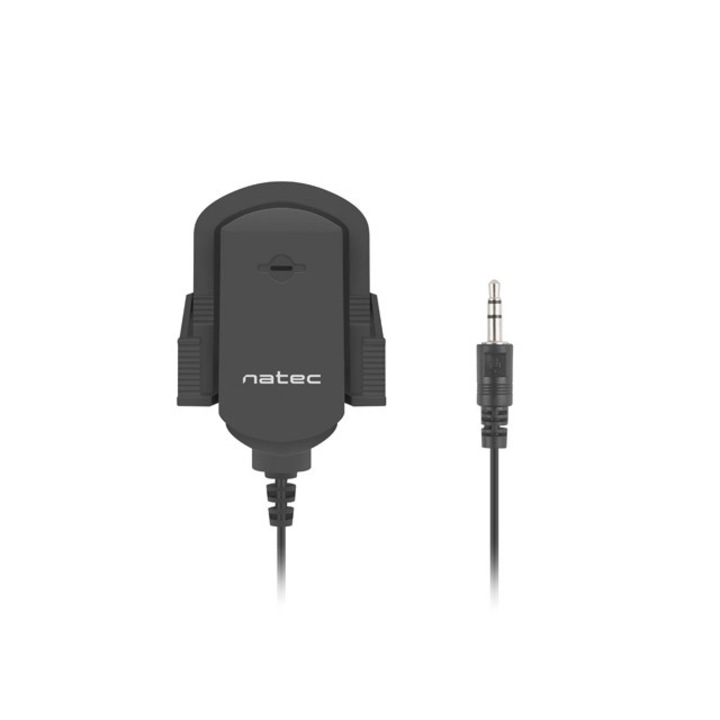 Microfon, Natec, 1.8 m, Negru