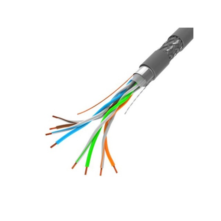 Lanberg LCS5-11CU-0305-S 305m Cat5e SF/UTP AWG24 Eca PVC árnyékolt szürke fali kábel