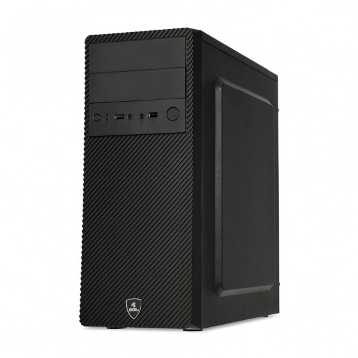 IBOX OAP88 ATX Midi Tower fekete számítógép ház