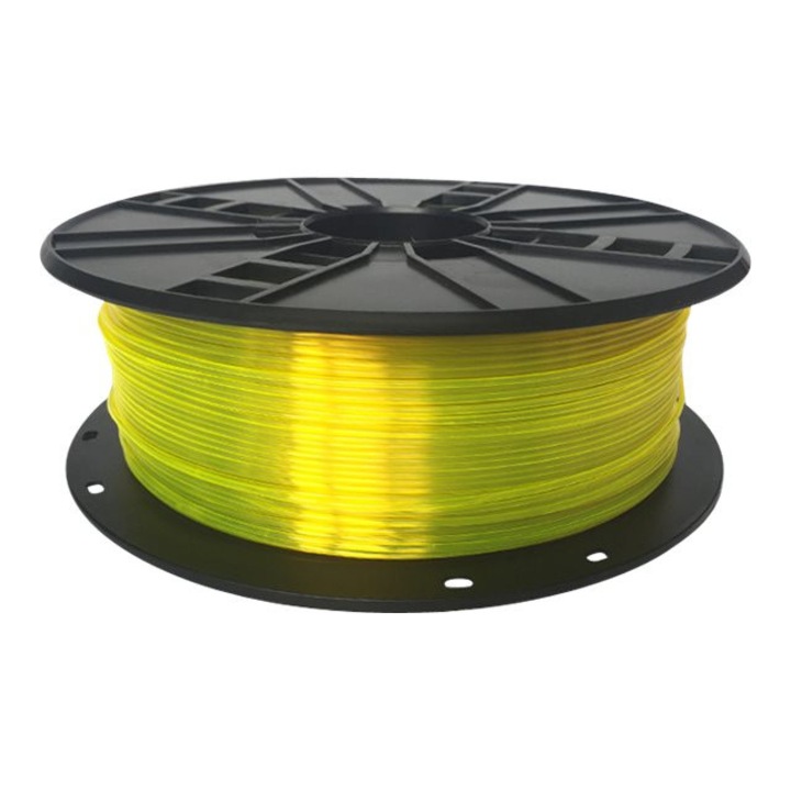 Filament imprimante 3D, Gembird, PETG/1.75 mm/1 kg, Galben
