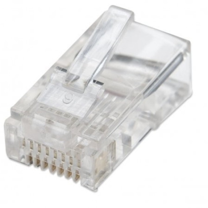 Комплект щепсели Rj45, Intellinet, Cat5e 100 бр