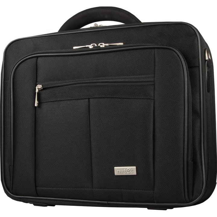 Natec Boxer Laptop Bag 17,3" Black, 157067, Notebook táska