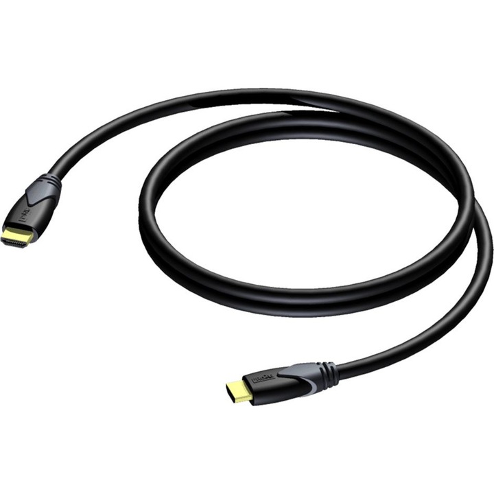 Cablu, Procab, HDMI A tata to HDMI A tata, 1.5m, Negru