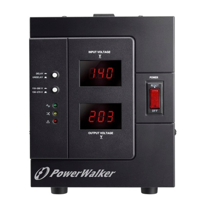 Stabilizator de tensiune AVR Power Walker 230V, 3000VA PL OUT, Terminal IN/OUT