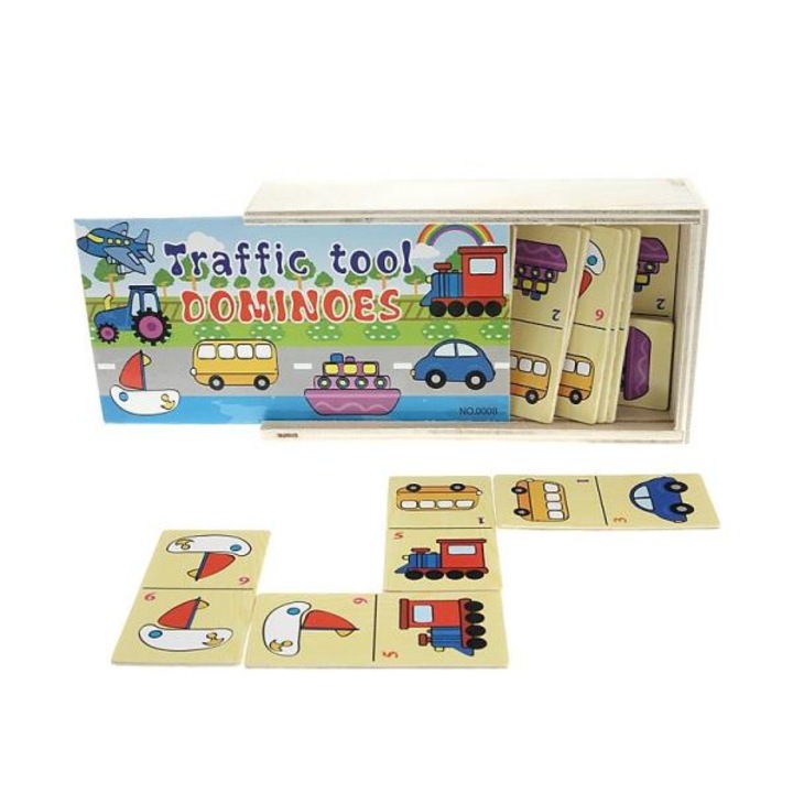 Domino, Adar, Lemn, Multicolor