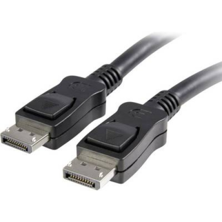 DisplayPort kábel [1x DisplayPort dugó - 1x DisplayPort dugó] 1 m fekete, Manhattan (306935-CG)