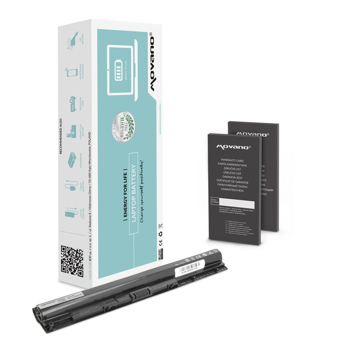 Baterie laptop Movano, Dell Inspiron 15 3451, 2200 mAh, 14.4-14.8V