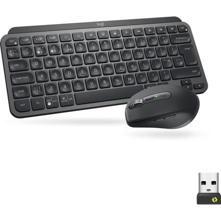 Клавиатура и мишка, Logitech, черна - eMAG.bg