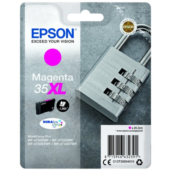 Epson T3593 (35XL) Magenta tintapatron, 209630, Patron
