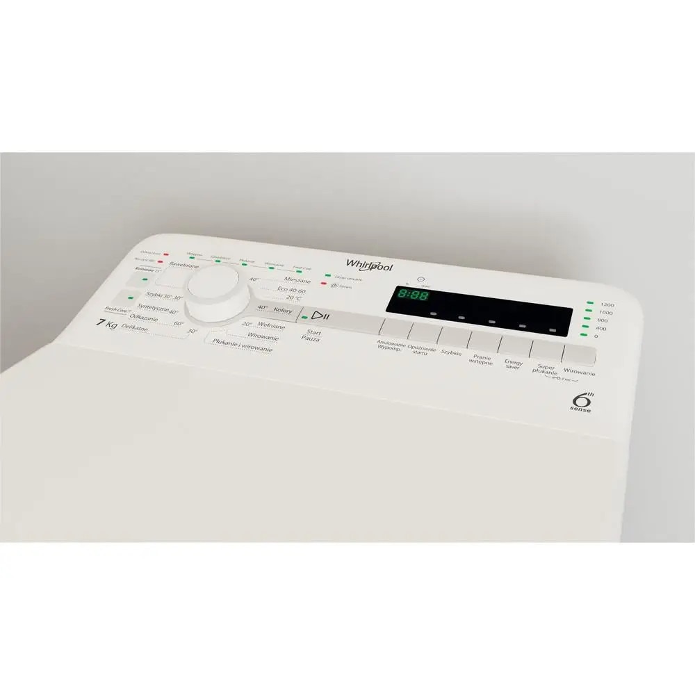 Masina de spalat rufe, Whirlpool, 7 kg, Alb
