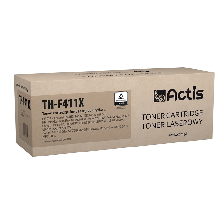 Toner, Actis, TH-F411X, ciánkék