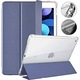 Husa tableta Mercury Clear Back Cover, iPad Pro 11 (2020), protectie 360°, culoare granat, material TPU/mikrofibra