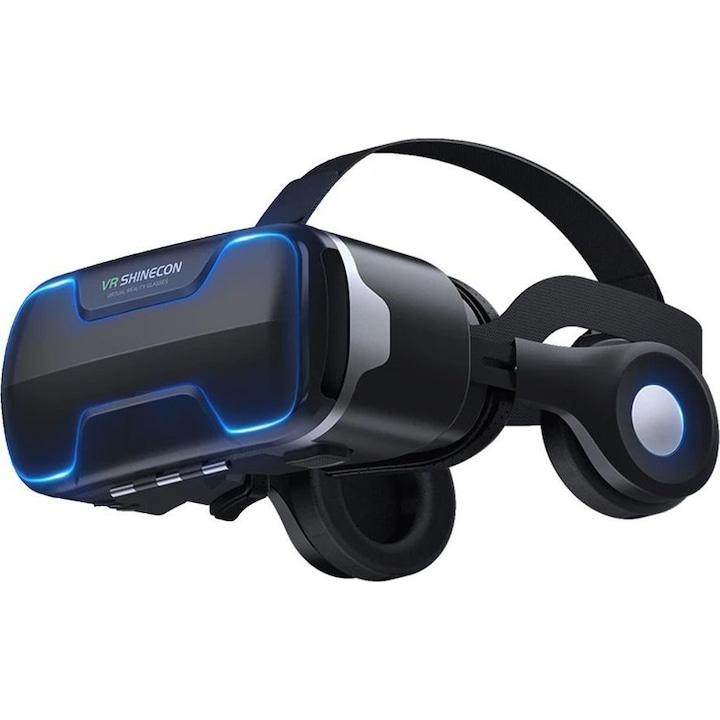 VR okostelefon szemüveg, Shinecon, fekete