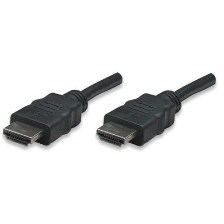 Manhattan kábel HDMI (Male) - HDMI (Male) 5m fekete (306133) (306133)