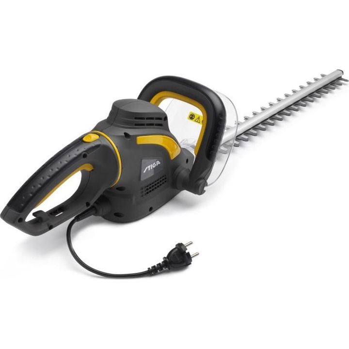 Foarfece electrice, Stiga, HT 105c, 45 cm, Negru