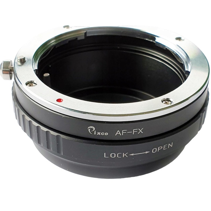 Adaptor foto, Pixco, Negru/Argintiu