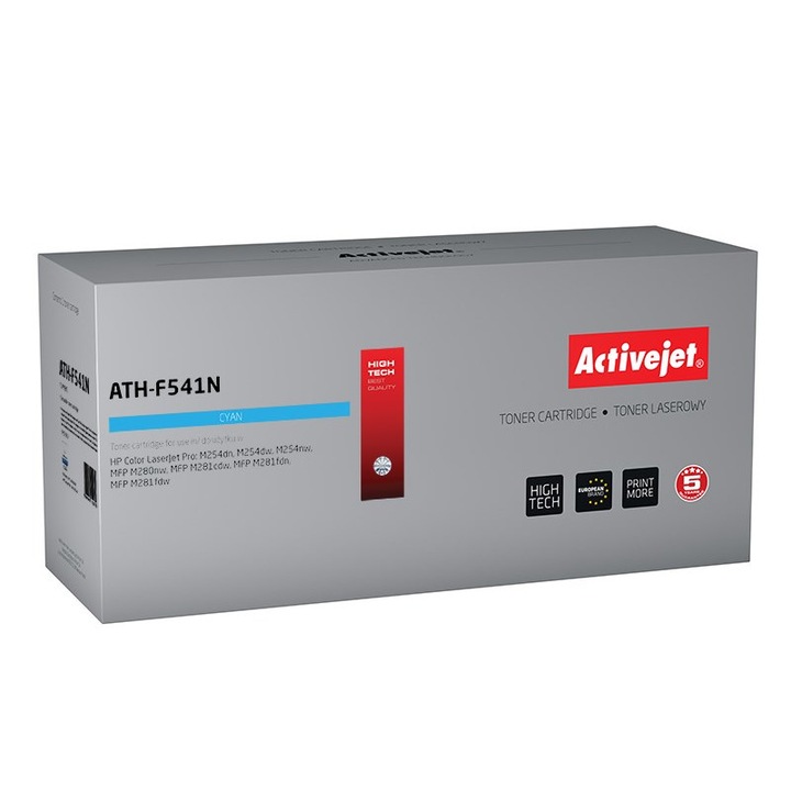 Toner imprimanta, Activejet, Albastru, Pentru HP 203A