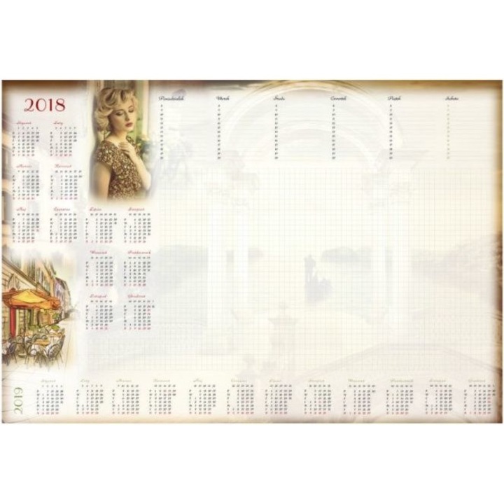 Calendar cu banda de siguranta, Michalczyk & Prokop, 52 pagini, 335 x 490 mm, Multicolor