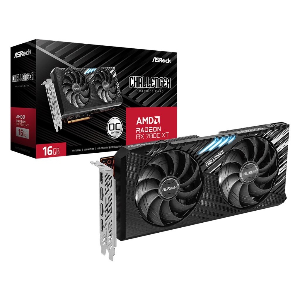 Placa video ASRock AMD RADEON RX 7800 XT Challenger 16GB Placa video ASRock AMD RADEON RX 7800 XT Challenger 16GB