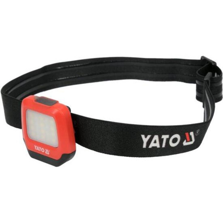 Челник Yoto, 200 lm, Черен / Оранжев