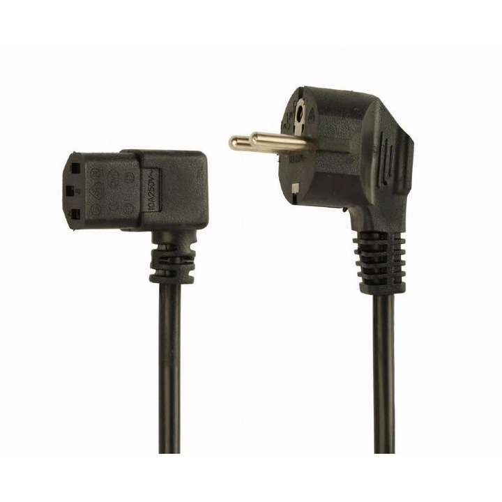 Cablu de alimentare pentru computer, Gembird, VDE, 1.5 m, Negru