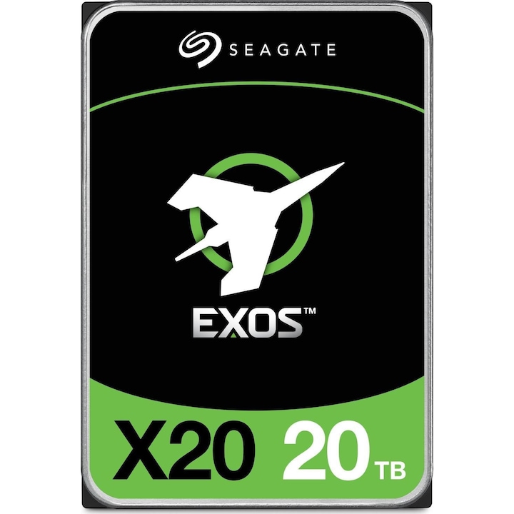 Твърд диск, Seagate, Exos X20, 20TB, HDD512E