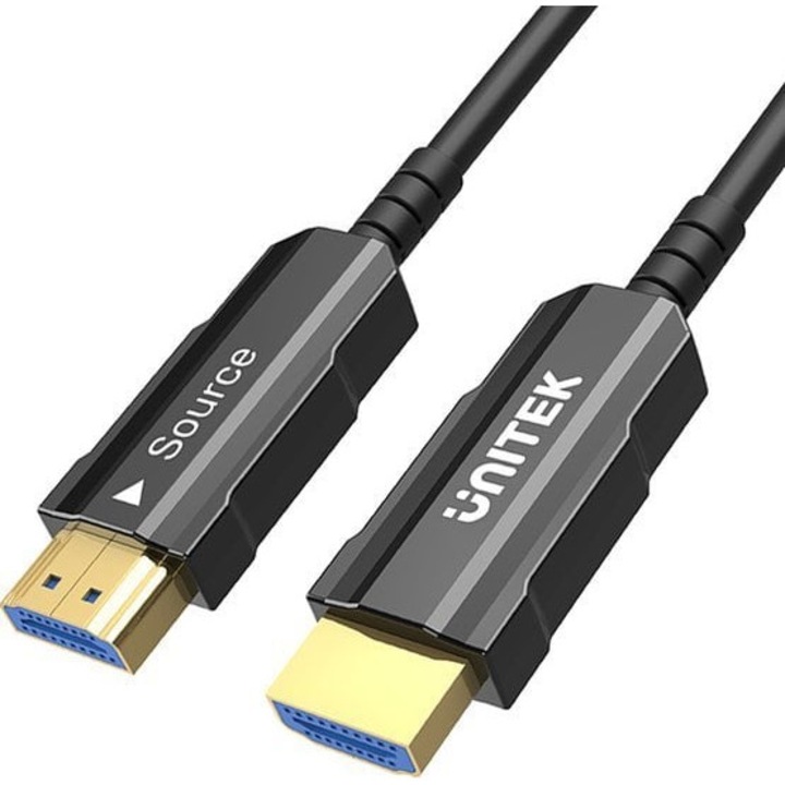 Cablu optic Unitek HDMI 2.0 AOC 4K 60Hz, 30 m