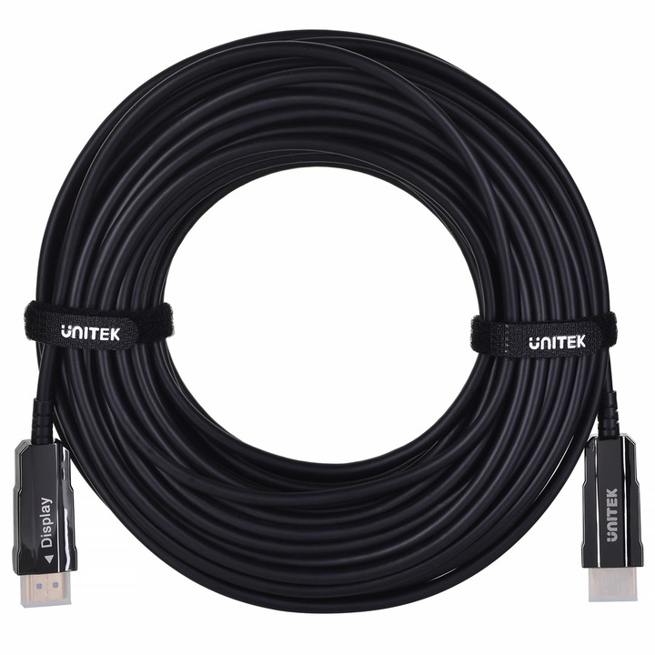 Cablu optic HDMI Unitek, 4K, 60Hz, 20 m