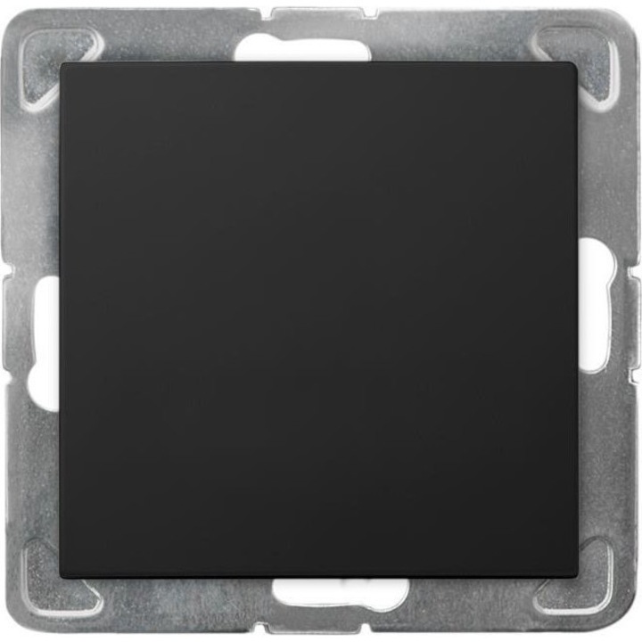 Unipoláris kapcsoló, Ospel, 16A, P-1Y/m/33, Fekete