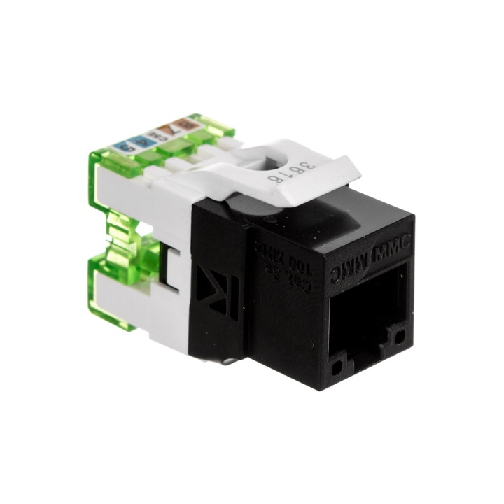 Priza pentru computer, Ospel, Negru/Alb