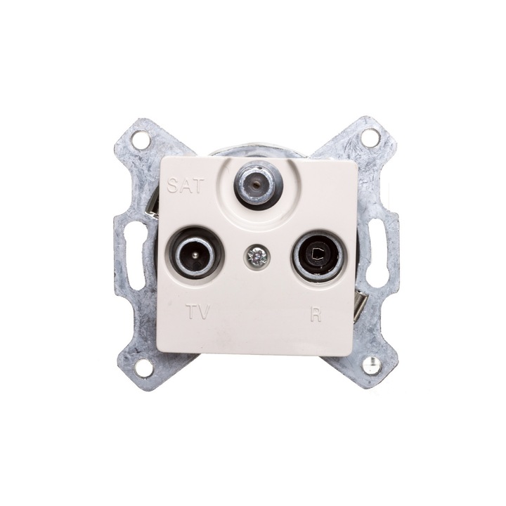 Priza antena, Legrand, RTV/SAT, alb