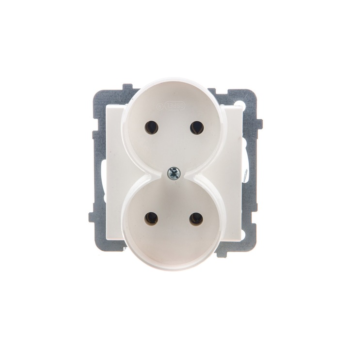 Priza dubla ecru, Ospel