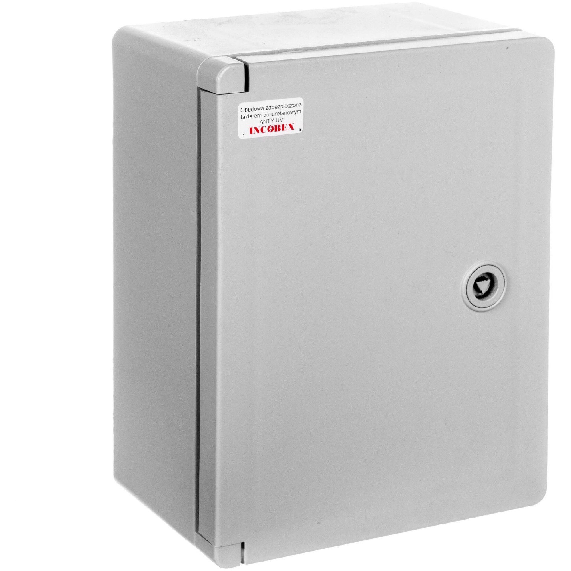 Шкаф SWD, INCOBEX, 600x400x200mm IP65, сив - eMAG.bg