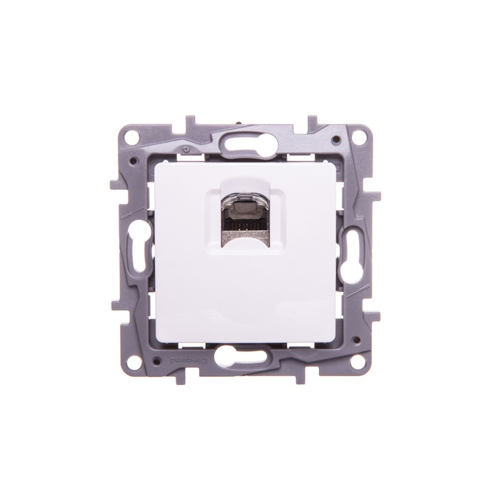 Гнездо за вграждане RJ45, Legrand, Cat.6, Бяло