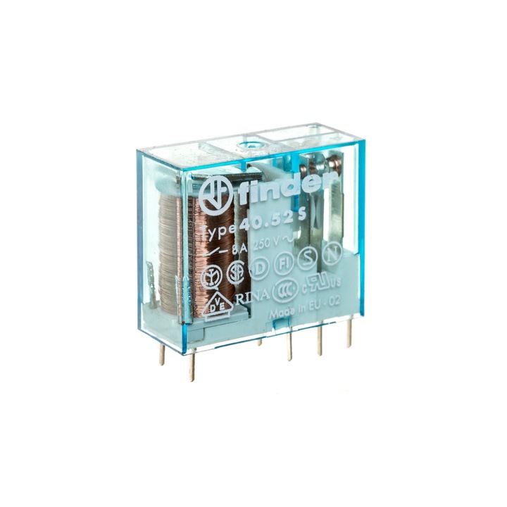 Releu Finder, 2P, 12V, Gri