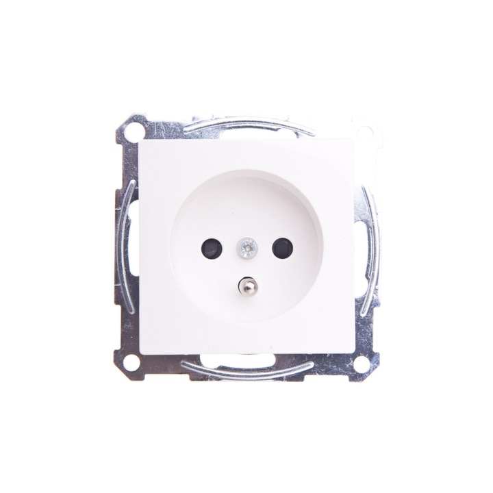Priza simpla, Schneider Electric, 16A, IP20, alb