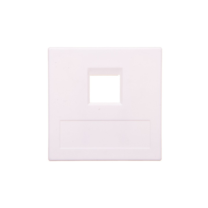 Placa de conectare, Kontakt-Simon, 1xRJ fara capac, universal