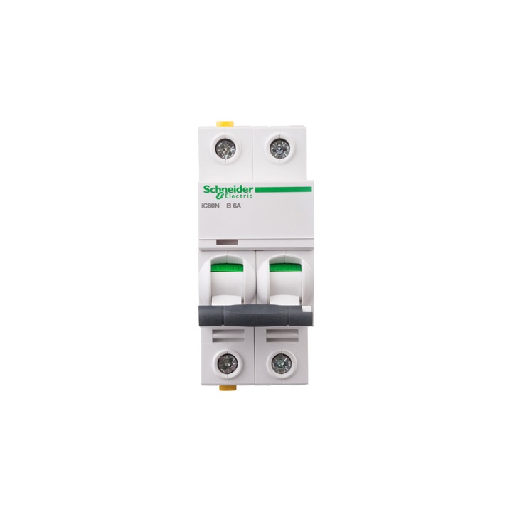 Siguranta automata, Schneider Electric, iC60N-B6-2/B /6A, 2 poli