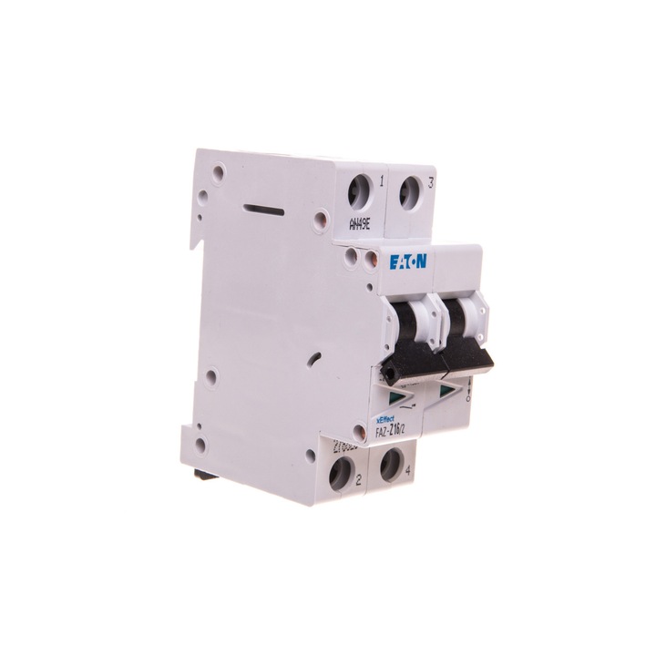 Intrerupator Eaton, 2P, Z, 16A, 15kA, AC FAZ Z16/2