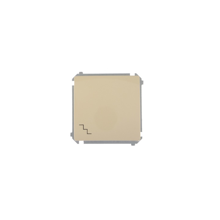 Fej-létra kapcsoló, Kontakt-Simon, Basic, Műanyag, 10A, 250V, Bézs