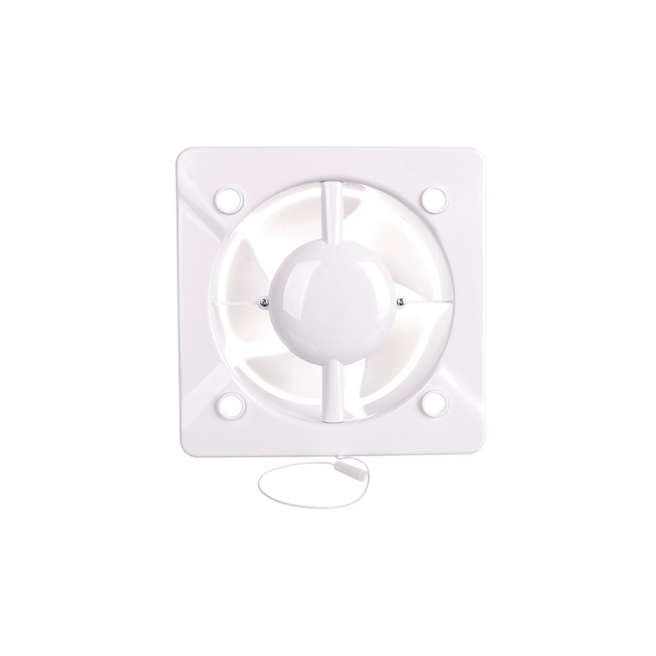 Corp ventilator pentru baie, Awenta, ABS, 125W, Alb