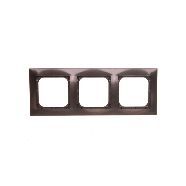 Cadru triplu Ospel Impression, antracit R-3Y/50, 842031