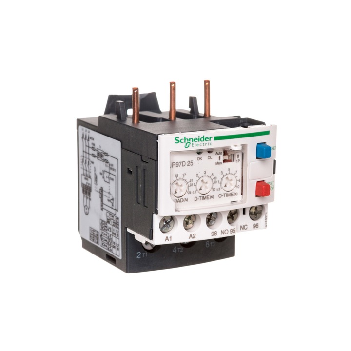 Priza electronica Schneider Electric 5-50A 24V AC/DC, set 10 buc