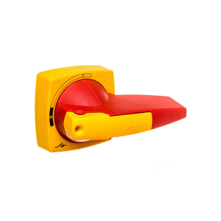 Оператор за врата Eaton D/PA 1/4AA, червен, за ключове DMV125/160N, с ключалка