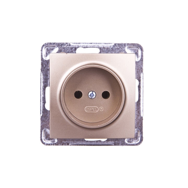 Фасунга Ospel, 16A, 250V, без рамка