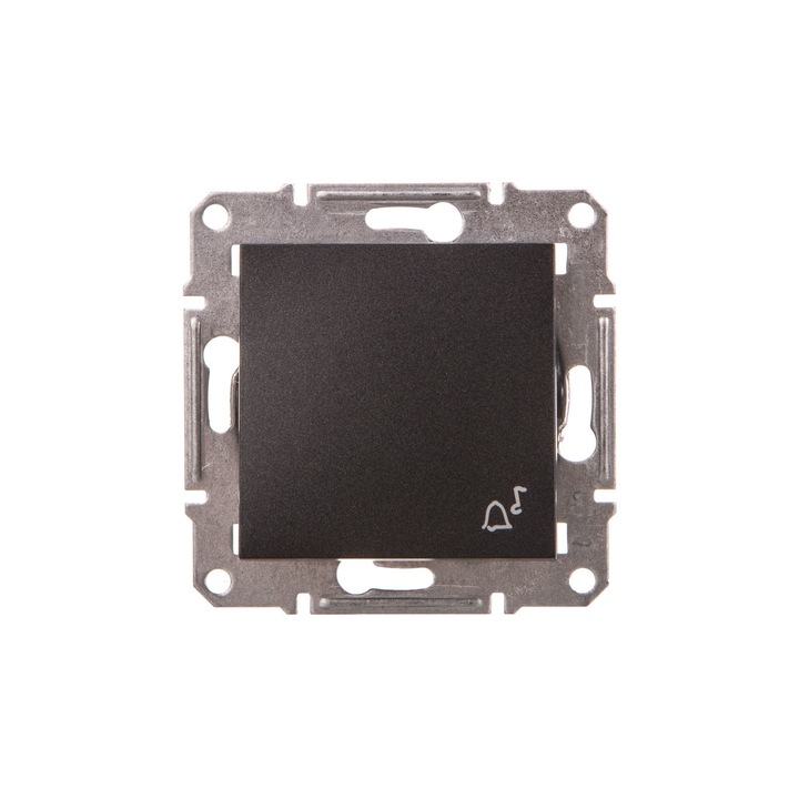 Buton de sonerie Schneider Electric, ABS, Antracit, 10A, 250V