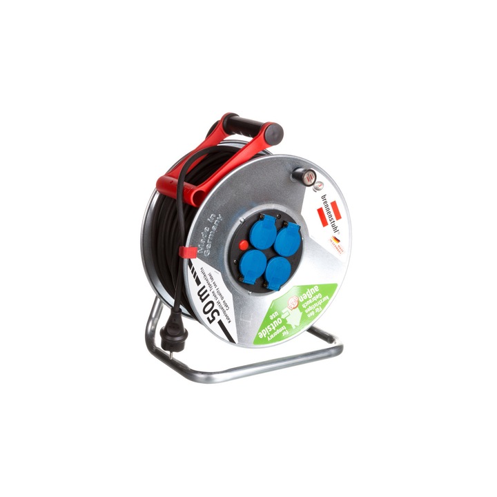 Hosszabbító, Brennenstuhl, 50 m, többszínű