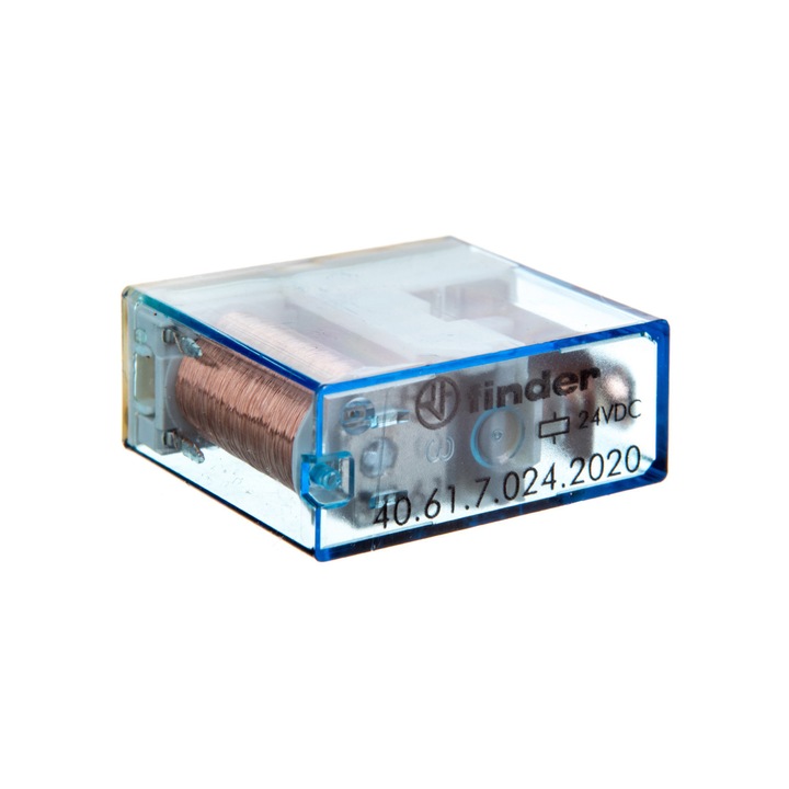 Releu miniatural, Finder,1P, 16A, 24V, DC
